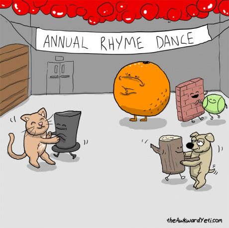 Word trivia: nothing rhymes with orange