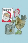 Like a turkey voting for Christmas
