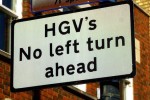 HGV’s sign